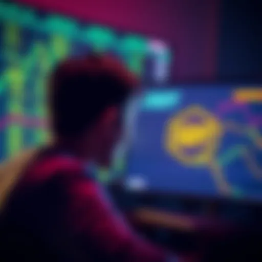 A person looking frustrated at a computer screen displaying cryptocurrency transactions, with a focus on USDT stuck on the Polygon network.