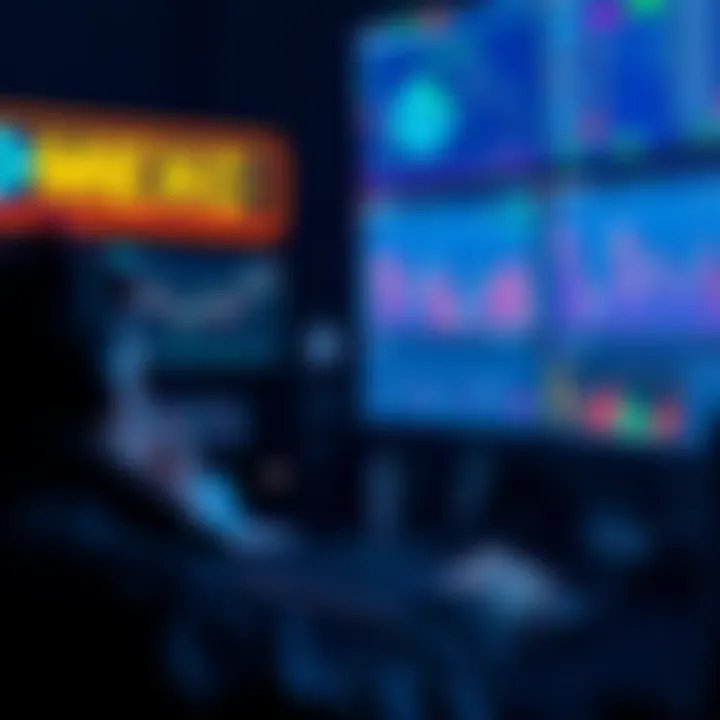 A person looking at a computer screen with charts and crypto symbols, reflecting their experience with MEXC and funds recovery