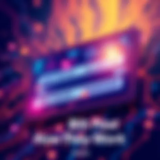 Illustration showing a digital wallet with highlighted vanity muxed addresses, featuring recognizable words