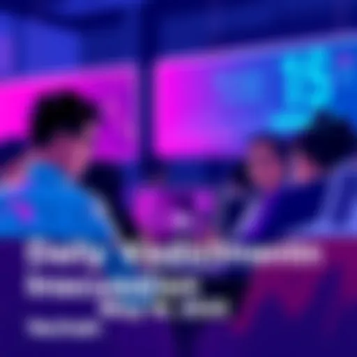 Participants engaging in a conversation about Vechain innovations and updates