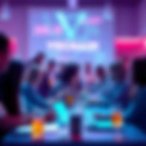 Participants engaging in the Vechain Daily Discussion, sharing ideas and asking questions about blockchain technology.