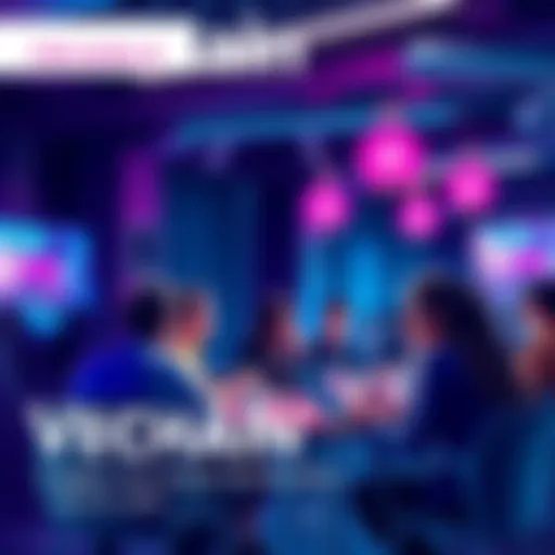 Community members discussing Vechain updates and sharing insights in a forum setting