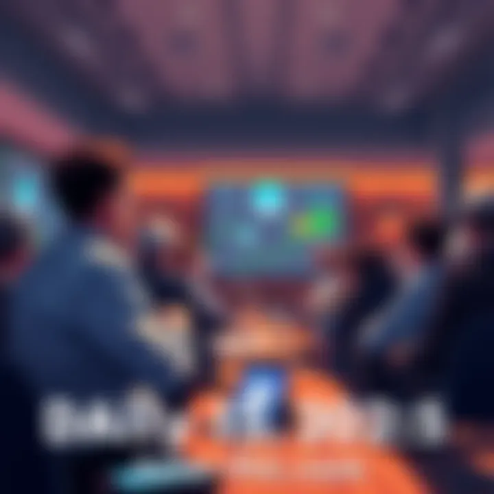 People engaging in a discussion about Vechain technology in a forum setting