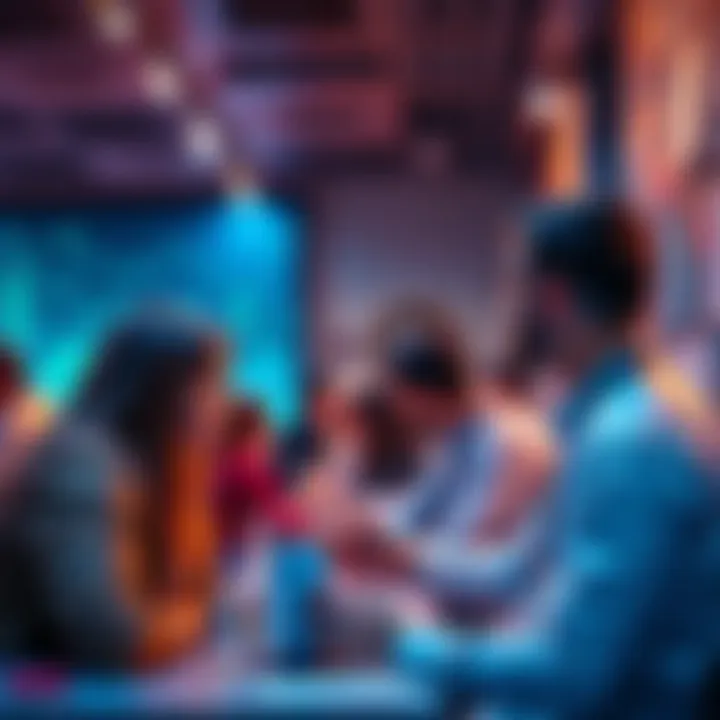 People engaging in a lively discussion about Vechain and blockchain technology on a user board.