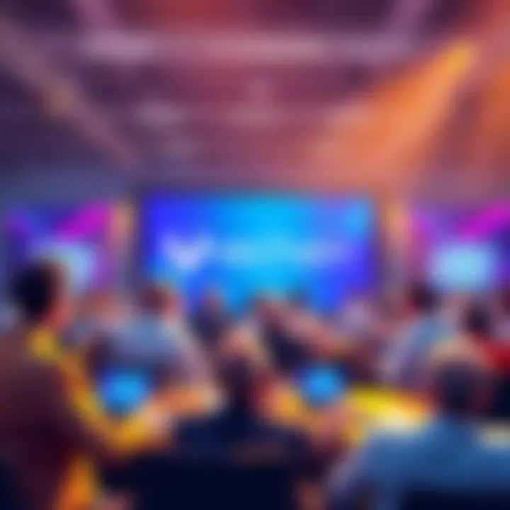 People engaging in a lively discussion about Vechain in an online forum setting