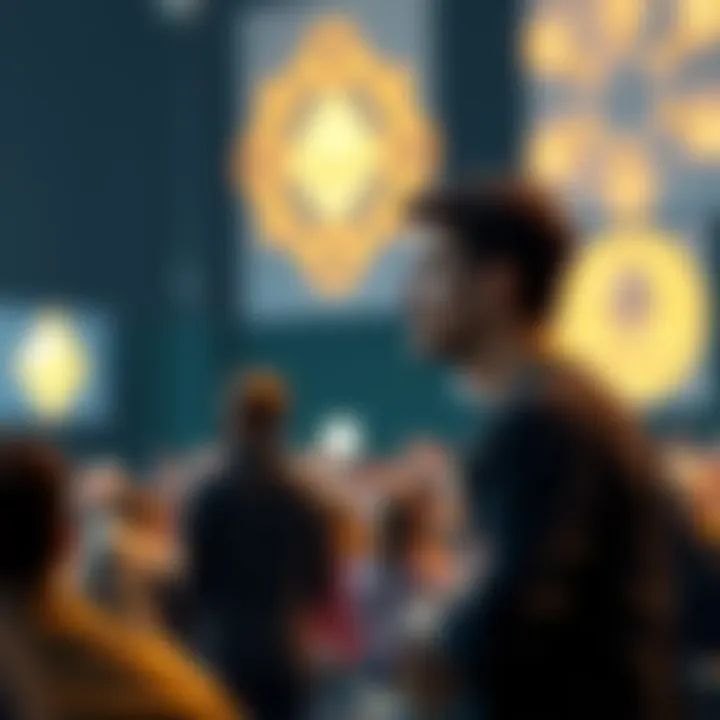 Vitalik Buterin speaking to an audience about the importance of decentralization in Ethereum