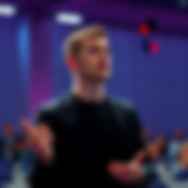 Vitalik Buterin warns about BlackRock's impact on Ethereum Vitalik Buterin speaking at a conference, expressing concerns over BlackRock's influence on Ethereum