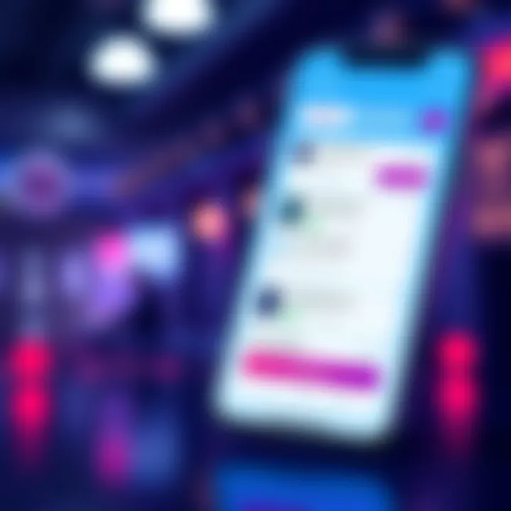 Illustration showing a smartphone displaying a wallet app with ACH deposit limits and USDC withdrawal options highlighted.