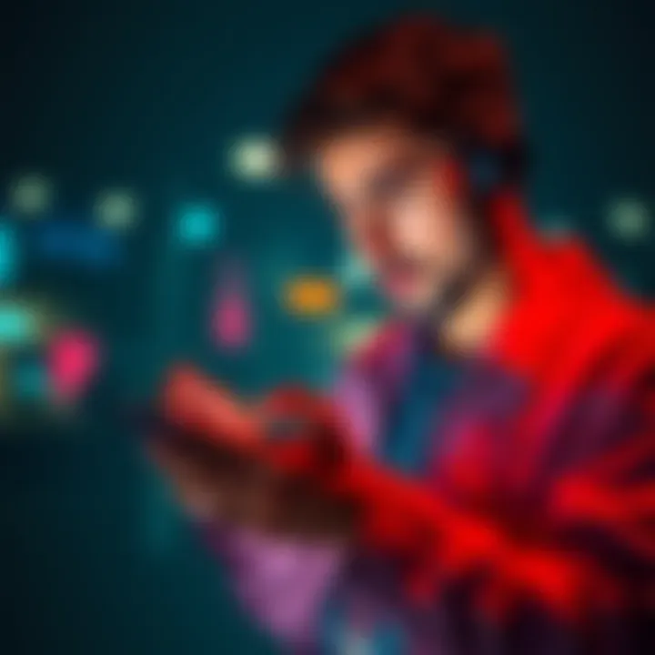 A person looking worried while checking their mobile phone for cryptocurrency wallet transfers