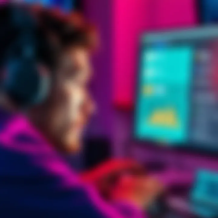 A person looking concerned at a computer screen displaying a MetaMask wallet, with a graphic showing lost cryptocurrency transfer.