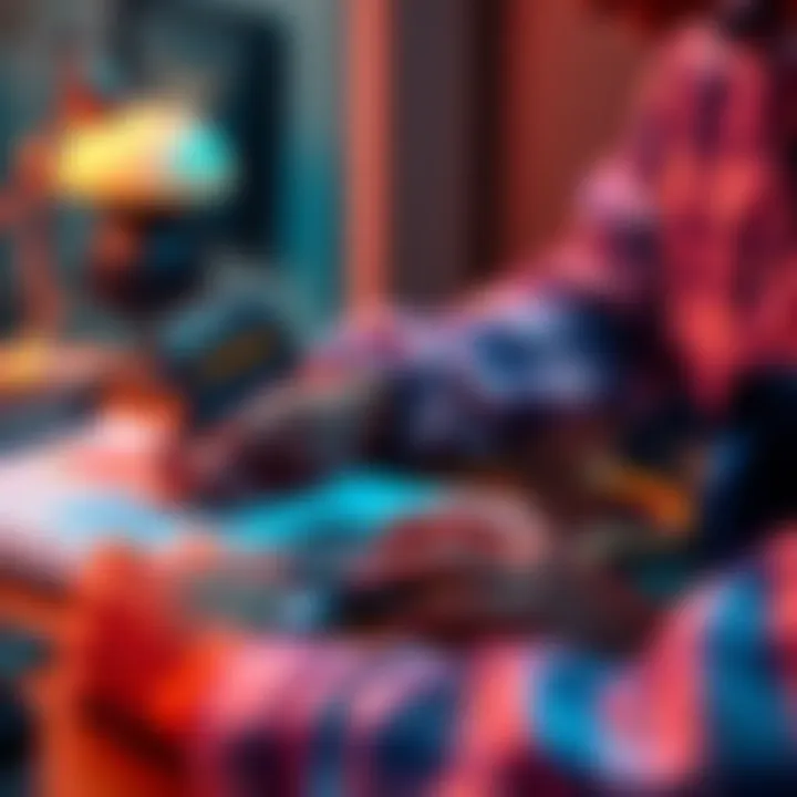 Weekend Budget Planning A person reviewing their budget with a calculator and notepad, planning for weekend expenses.