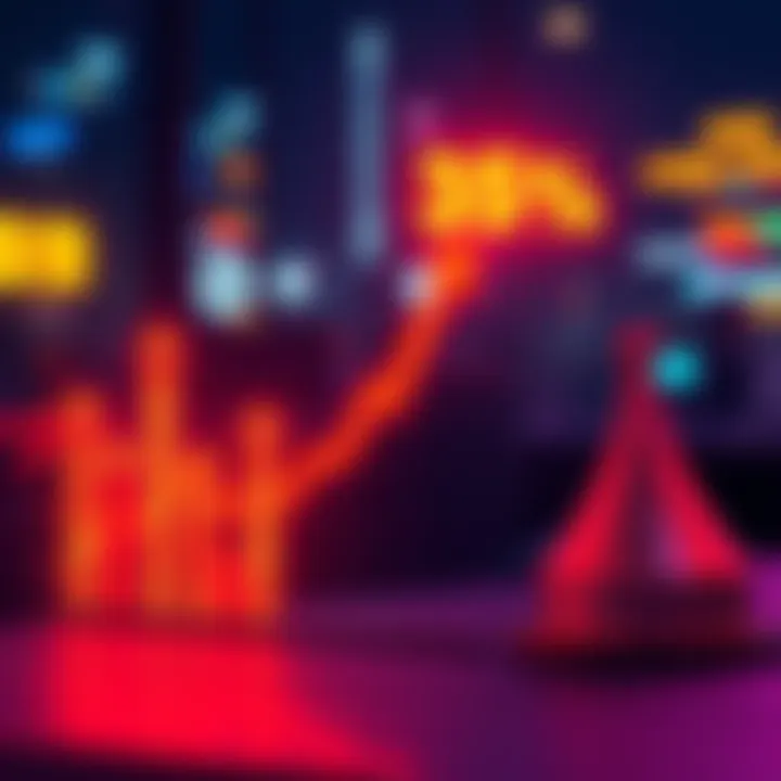 Graph showing a 35% increase in Wrapped LUNA Classic's price this week with upward trend arrows