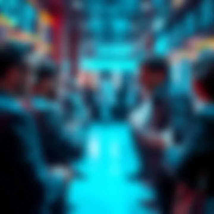 Group of people talking about their XRP holdings and experiences in cryptocurrency