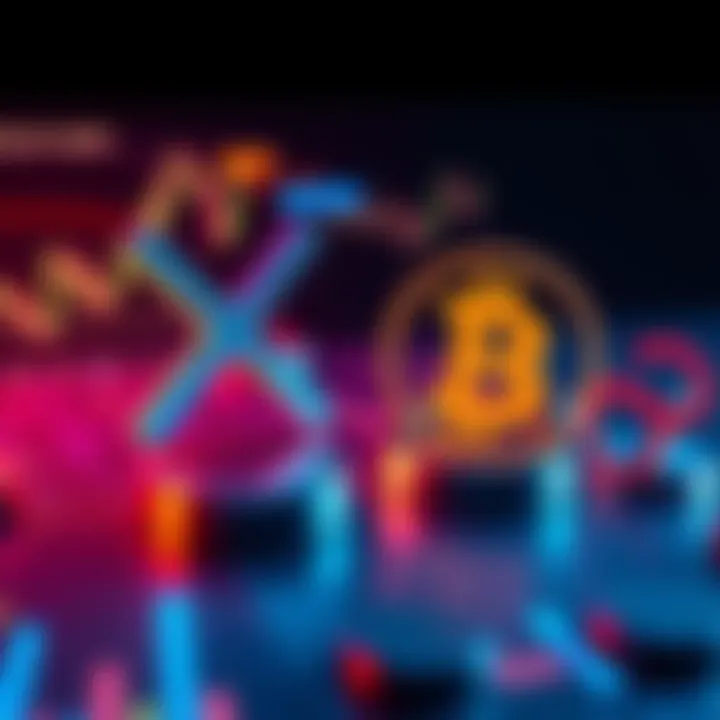 A visual comparison of XRP and Central Bank Digital Currencies with charts and symbols representing each