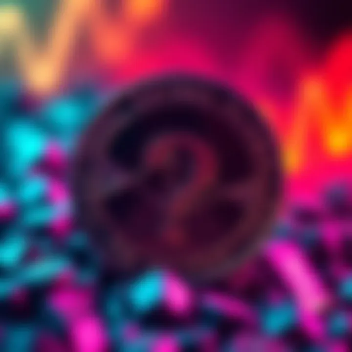 A graphic showing the XRP logo with a question mark, symbolizing doubts about its value in banking.