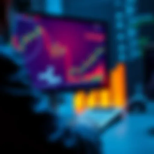 A person analyzing graphs and charts on a computer screen, symbolizing investment opportunities in XRP alongside Apple.