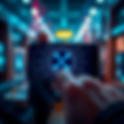 A person holds a smartphone displaying the XRP logo while considering transferring cryptocurrency to a private wallet.